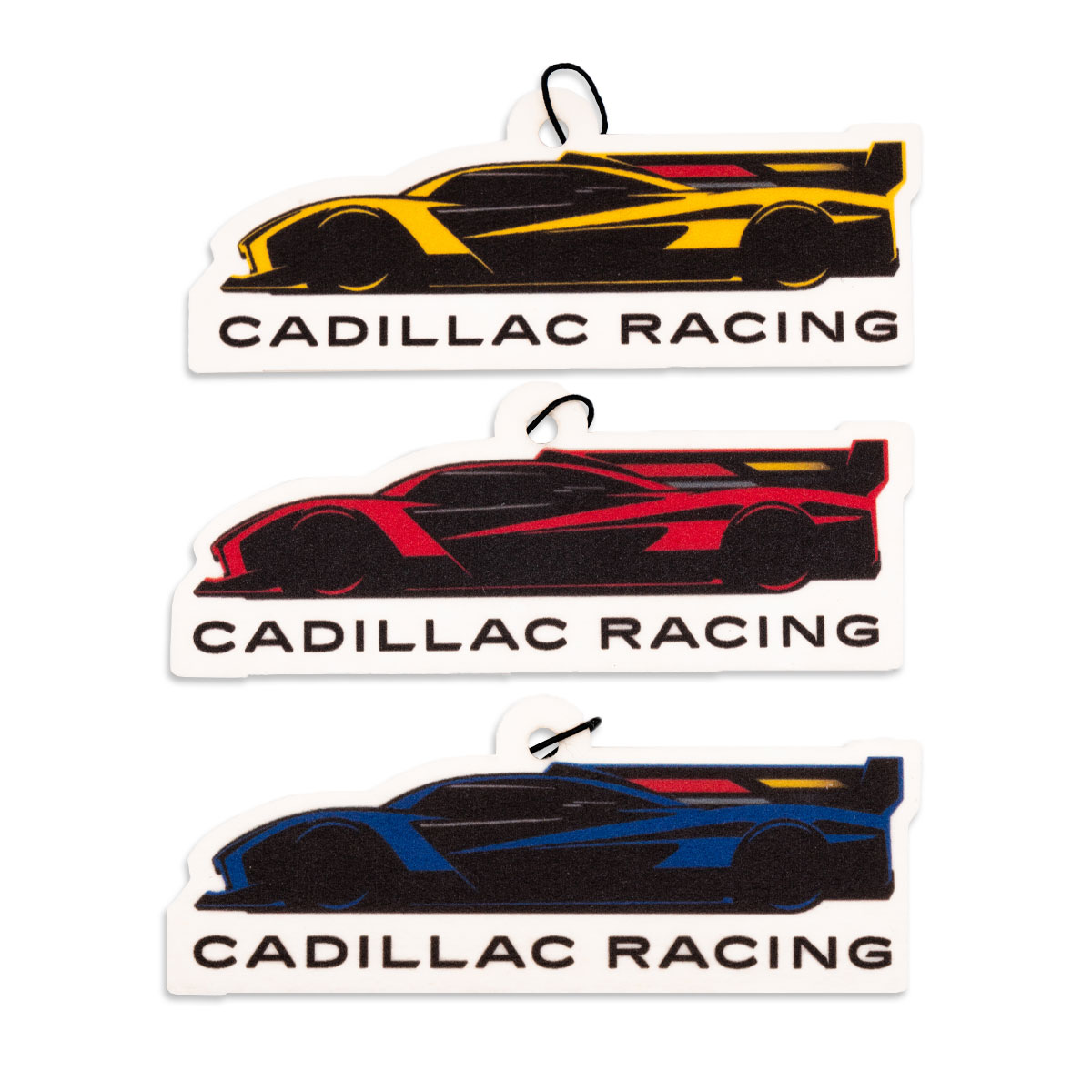 Cadillac Racing Car Freshener - Pack of 3